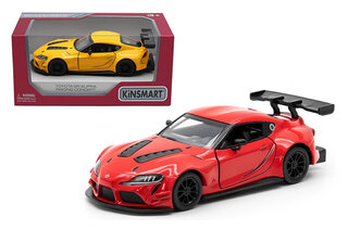 Модель легкова TOYOTA GR SUPRA RACING CONCEPT 5'' KT5421W метал.інерц.відкр.дв.4кол.кор.