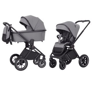 Коляска універсальна CARRELLO Ultimo CRL-6516 BF (2in1 AIR) Smoke Grey