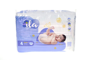 Підгузники ILA Ultra delicate "4 MAXI 9-14кг, 50шт в уп