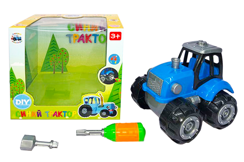 Трактор 0488-800BQ викрутка в наборі, в кор. 18*12,5*16см