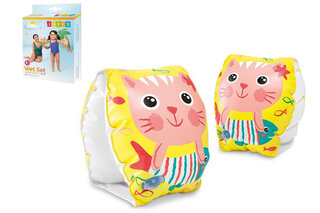 Нарукавники 56665 "Happy Kitten" INTEX р. 20*15 см