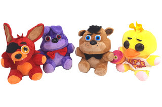 Іграшка м'яконабивна "Аніматроніки" Five Nights at Freddy's (4 види в пачці) 006 р. 20 см