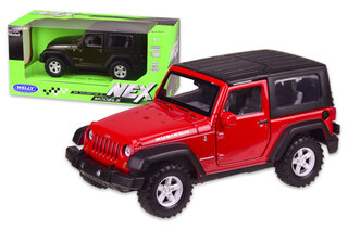 Машина металева 39885H-CW "WELLY"1:32 JEEP WRANGLER RUBICON, відкрив. двері, 2 кольори, в кор.18*8*8 см