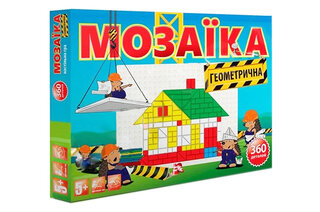 Мозаїка "Геометрична" 360 деталей M0002 Mtoys