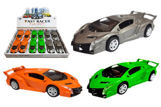 Машина "Lamborghini" металева, інерційна, в блоці 12шт K137A14 р.12*4,5*3см
