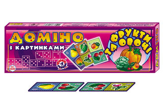 Доміно велике Фрукти та овочі 2643 ТЕХНОК