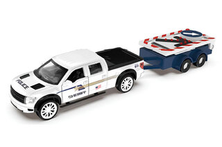 Машина+прицеп металева АВТОПРОМ 43009TR 1:43 Ford F-150,відкр.двері,короб.28*8*6,5 см
