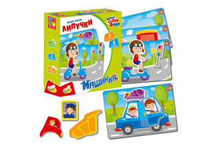 Вжик-вжик Липучки 'Машинки' VT1302-21 (укр) Vladi Toys