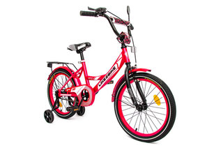 Велосипед дитячий 2-х колісний 18'' 241801 Like2bike Sky, рожевий, рама сталь, з дзвінком, ручне гальмо, збірка 75%