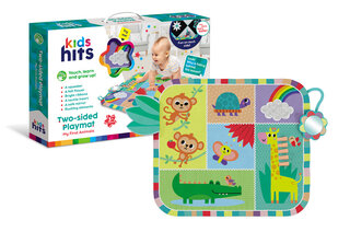 Килимок для малюків Kids Hits, KH06/005 тактильні елементи, дзеркало, яскраві стрічки, в коробці