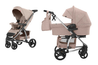 Коляска універсальна CARRELLO Vista CRL-6501/1 (2in1) Stone Beige