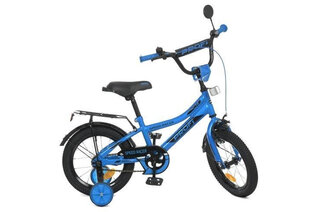 Велосипед дитячий PROF1 14д. Y14313 Speed racer, SKD45, ліхтар, дзвінок, дзеркало, синій		