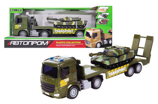 Воєнний тягач на батарейки 7983 "АВТОПРОМ",1:18,2 кольори, світло, звук, в коробці 42*16,5*10 см