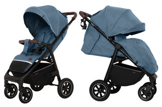 Коляска прогулянкова CARRELLO Bravo CRL-5512 Pacific Blue +дощовик
