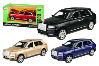Машина метал 7683 "АВТОПРОМ" 1:32 Rolls-Royce, батарейки, світло, звук, двері відкриті, коробка 2