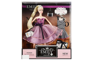 Лялька "Emily" QJ081A з сукнею, з сумочкою, в коробці 33 * 28 * 6 см