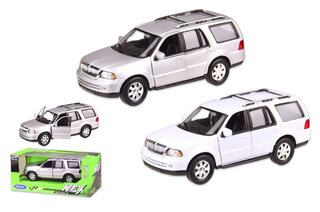 Машина металева WELLY 39883CW 1:35 LINCOLN NAVIGATOR, 2 кольори, коробка, р. 18*8*8 см