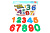 Цифри 327 Pop It з силіконовими бульбашками коробка 32*6*21,5