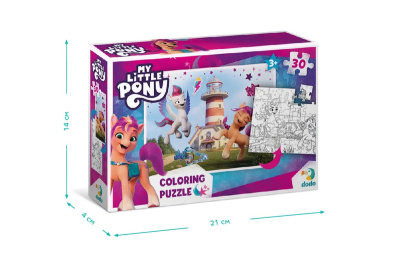 Пазл "My Little Pony" 30ел. 2в1 "Чарівні Зіпп та Санні" 200124 DoDo