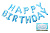 Кульки повітряні "Happy Birthday" OUP1001-OUP1008 