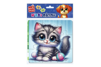 М'які пазли "Котик та песик" VT1102-37 Vladi Toys