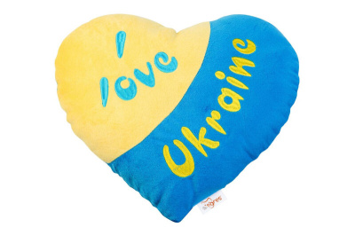 Подушка-серце "Я люблю Україну", Tigers