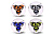М'яч футбольний FB20122 (30 шт) №5, PU, ​​310 грам, MIX 4 кольори