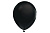 12" Повітряна кулька Balonevi чорного кольору 100шт
