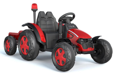 Електромобіль T-7313 EVA RED трактор на Bluetooth 2.4G радіокерування 12V4.5AH мотор 1*35W з MP3 103*70*70 см