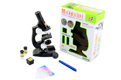 Мікроскоп (зі світлом, коробка) C2119 р.19,2*8,9*24,7см. (шт.)