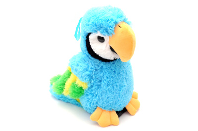 Папуга синій В066 38 см.