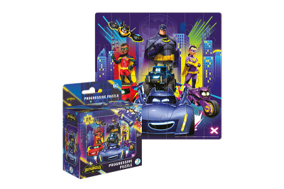 Пазли - 28 елм. - "Batman. Скликаю всіх Бетмобілістів" 200555 DoDo