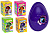 Креативна творчість "Cool Egg" яйце мале CE-02-01,02,03,04,05 DANKO