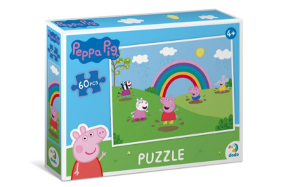 Пазл "Peppa Pig" 60ел. "Дощові розваги" 200330 DoDo