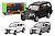 Машина металева 4340 "Автопром", 1:43 Mitsubishi Pajero 4WD Tubro, 3 кольори, відкриваються двері, в коробці 14,5*6,5*7 см