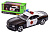 Машина металева АВТОПРОМ 68396 1:32 2013 Chevrolet  Camaro  SS-Police, на батарейки, світло, звук, відкриваються двері, коробка 18*9*9 см