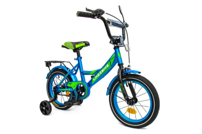 Велосипед детский 2-х колес.14'' 211401(1 шт)Like2bike Sky, голубой, рама сталь, со звонком, руч.тормоз, 
