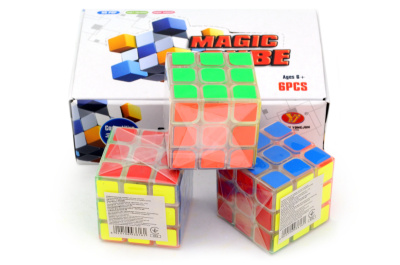 Кубик в коробці 6шт YJ0703C р.5,5*5,5*5,5см.