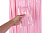 Фольгована шторка "Смужка" рожева пастель (1х2м)