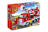 Конструктор 8313 "Пожежники" Пожежна машина з вишкою/Banbao