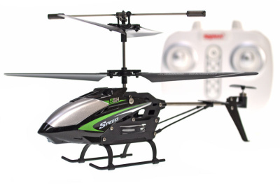 Вертоліт на радіокеруванні Syma S5H (гіроскоп, барометр, USB, світлові ефекти) в коробці 29,3*7,9*27,5 см