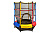Батут MS 3229 діаметр 140см, сітка117см, висота 158см, bungee cord 30шт, ножки5шт, коробка, макс.в