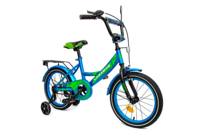 Велосипед дитячий 2-х колісний "16'' 211602 Like2bike Sky, синій, рама сталь, з дзвінком, ручні гальма