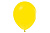 Повітряна кулька 12" Balonevi жовтого кольору 100шт