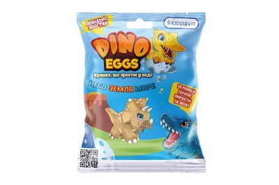 Зростаюча іграшка в яйці «Dino Eggs» - Динозаври неба, землі, моря #sbabam T027-2019-CDU