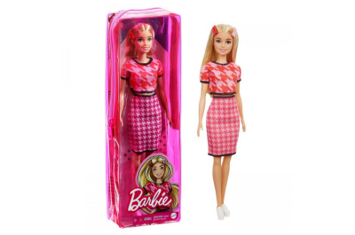 Лялька Barbie "Модниця" у костюмі в ламану клітинку GRB59
