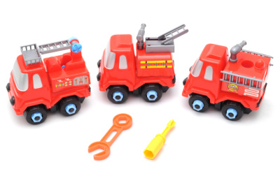 Набір пожежних машин конструкторів в ковпаку 8628