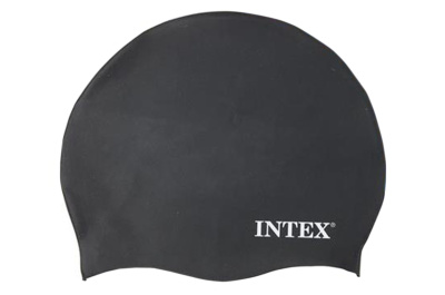 Шапочка для плавання INTEX силікон, 8+, 3 кольори, 55991 20см