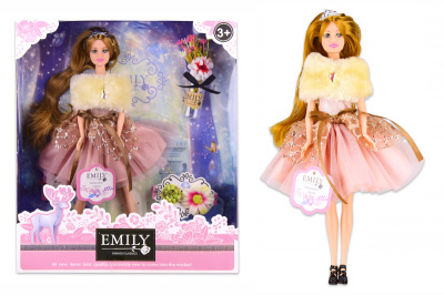 Лялька "Emily" QJ087A з аксесуарами, р-р ляльки - 29 см, в коробці 28.5 * 6.5 * 32.5 см