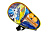 Теніс настільний BT-PPS-0064 ракетки (0,9см, кольорова ручка)+2 м'яча, сумка